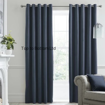 Navy curtain